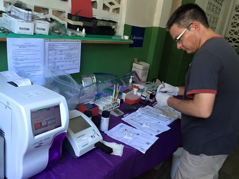 BobLabWeek History Haiti Laboratory. Global Health Teams