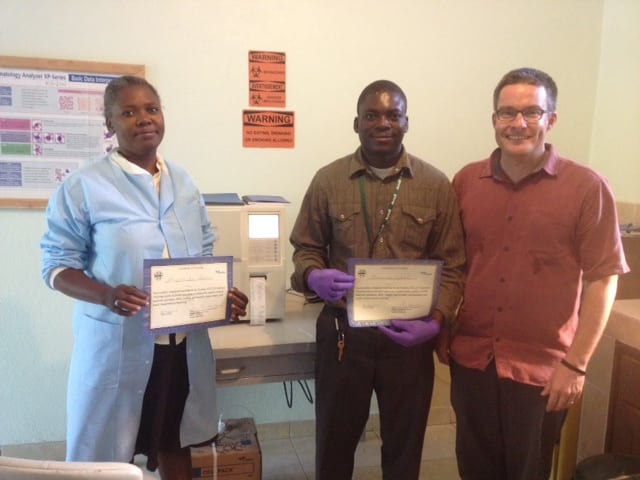 HematologyTrainingJan2014 History Global Health Teams - Haiti Medical Volunteer
